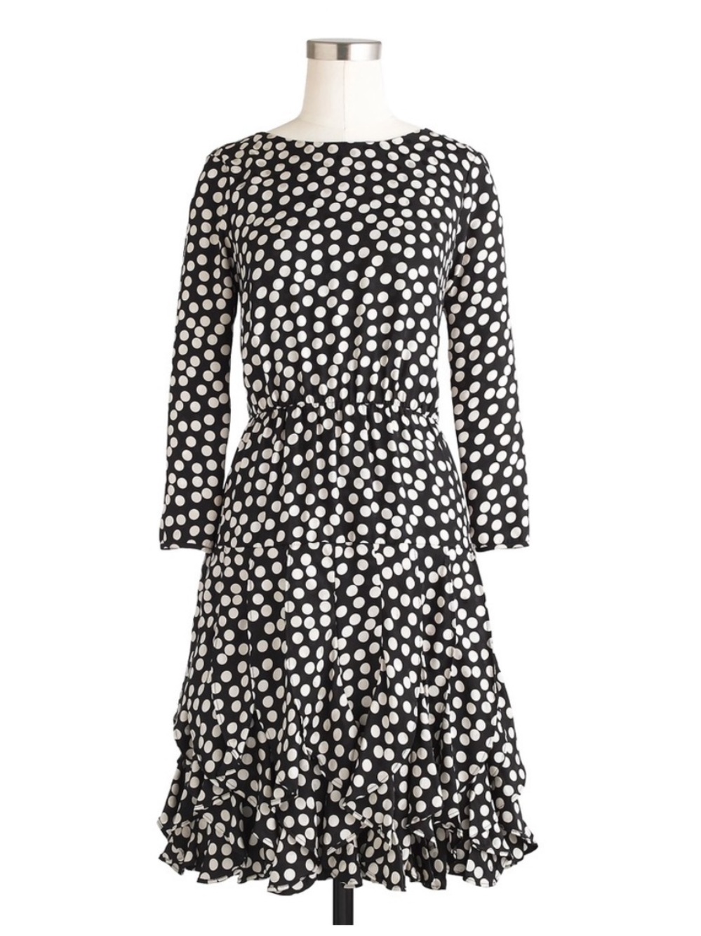 J.Crew Collection Scatter Dot Dress